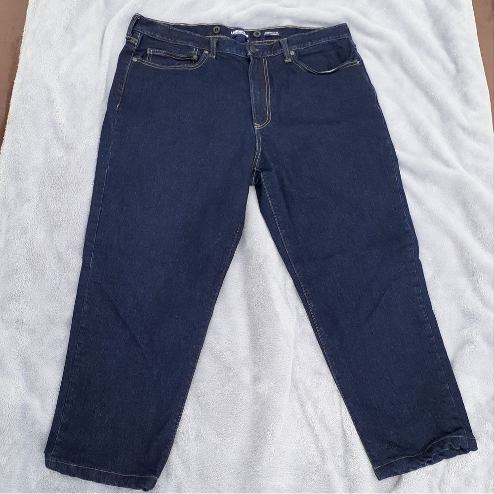 Lands' End Square Rigger Flannel Lined Men's Jeans Size 38, 26.25" Inseam NWOT - Picture 12 of 12